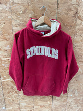 Vintage Colosseum Florida State Seminoles Red Hoodie Sweatshirt Size S